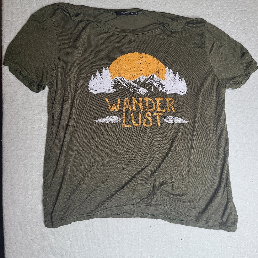 Wanderlust shirt